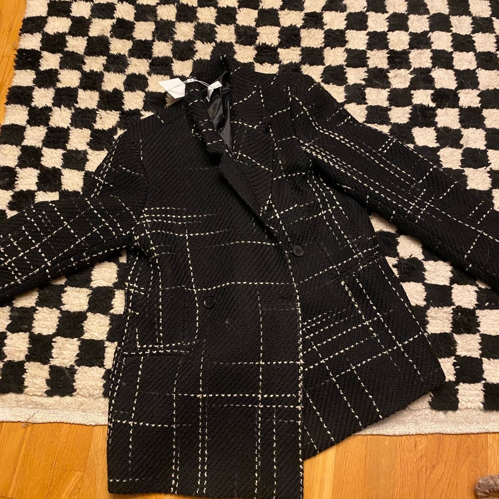 ANINE BING size L NWT double breasted pea coat